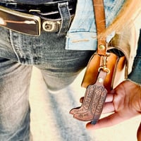 Image 4 of CUSTOM COWBOY BOOT KEYRING