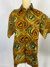 Gold Heart Men’s Shirt Short Sleeves 