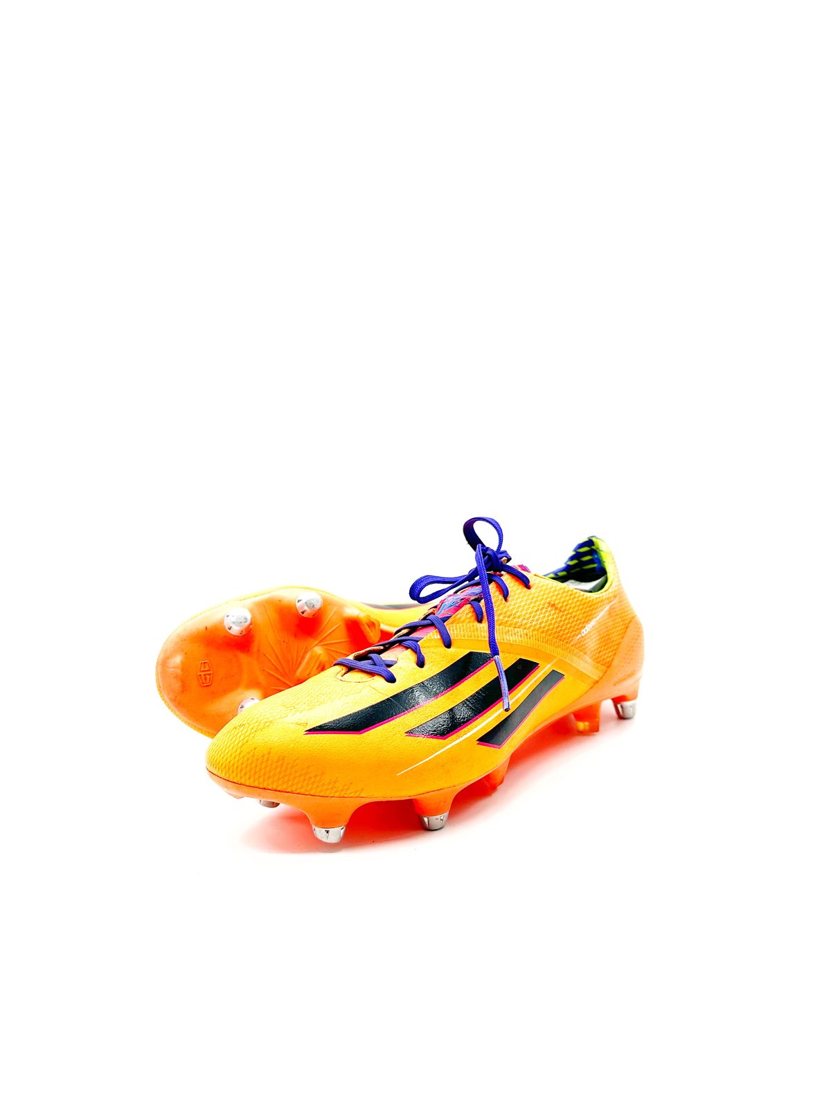 Tbtclassicfootballboots — Adidas F50 Adizero Orange SG WORN