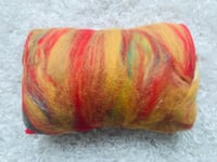 Image 3 of Hand Blended Artisan Batts- For Spinning & Felting