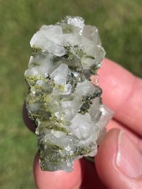 Image 15 of Epidote On Quartz Crystal Specimen #1953