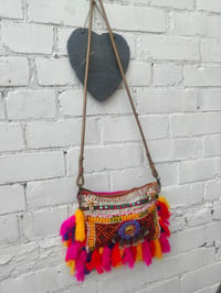 Image 4 of Shake your tassels- Bag- clutch or cross body/shoulder RED Copy Copy