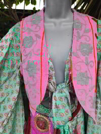 Image 3 of New York Embroidered Waistcoat Top Pink 6-12