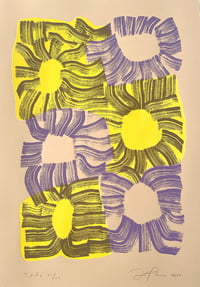 Image 1 of Sunflowers print