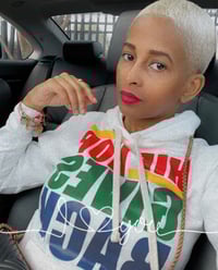 Image 1 of HHGB Letter Hoodie - Ice Cream