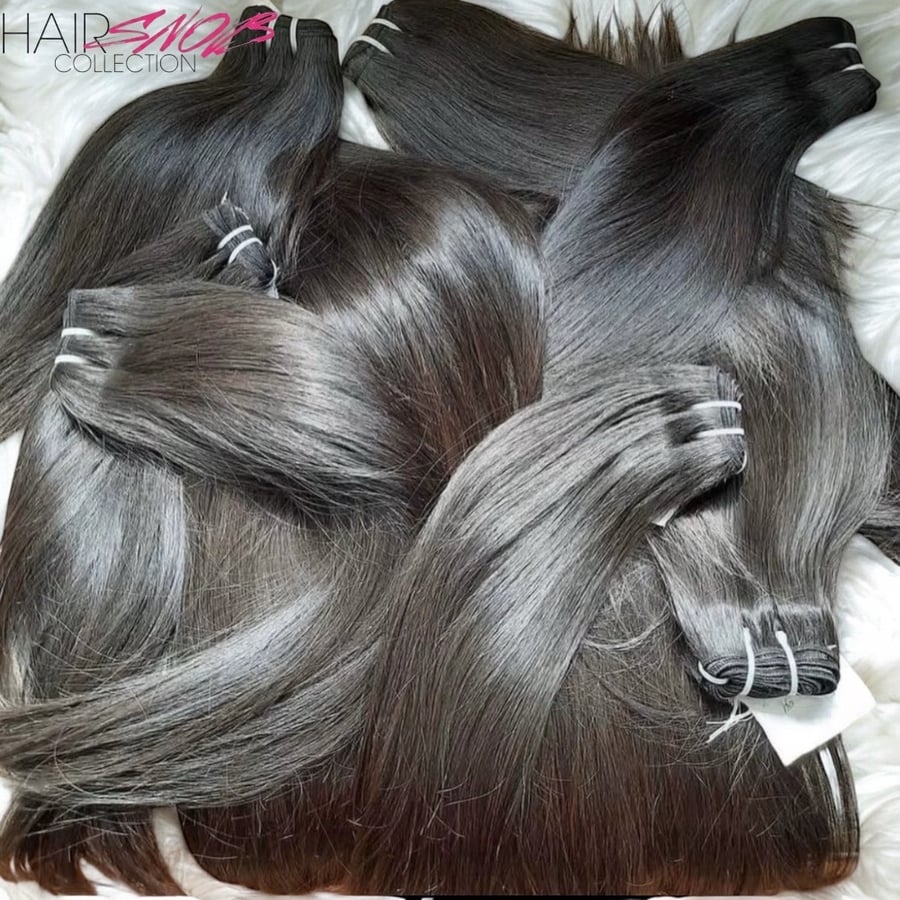 Image of Glamorous Burmese Straight Raw Hair