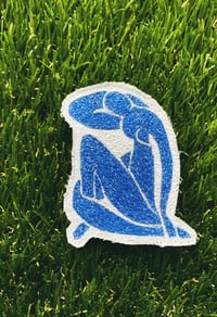 Image 2 of Stitched - Blue Nude - Henri Matisse brooch