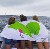 Image of LBI towel white 