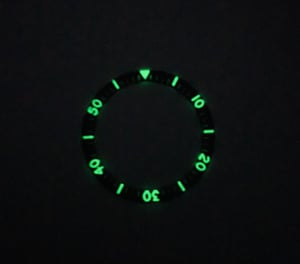 Image of BEZEL INSERT FOR SPORTS WATCHES,OMEGA SEAMASTER 300