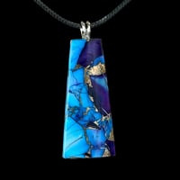 Image 2 of “Violet Blues” Necklace - 4 choices (#28)