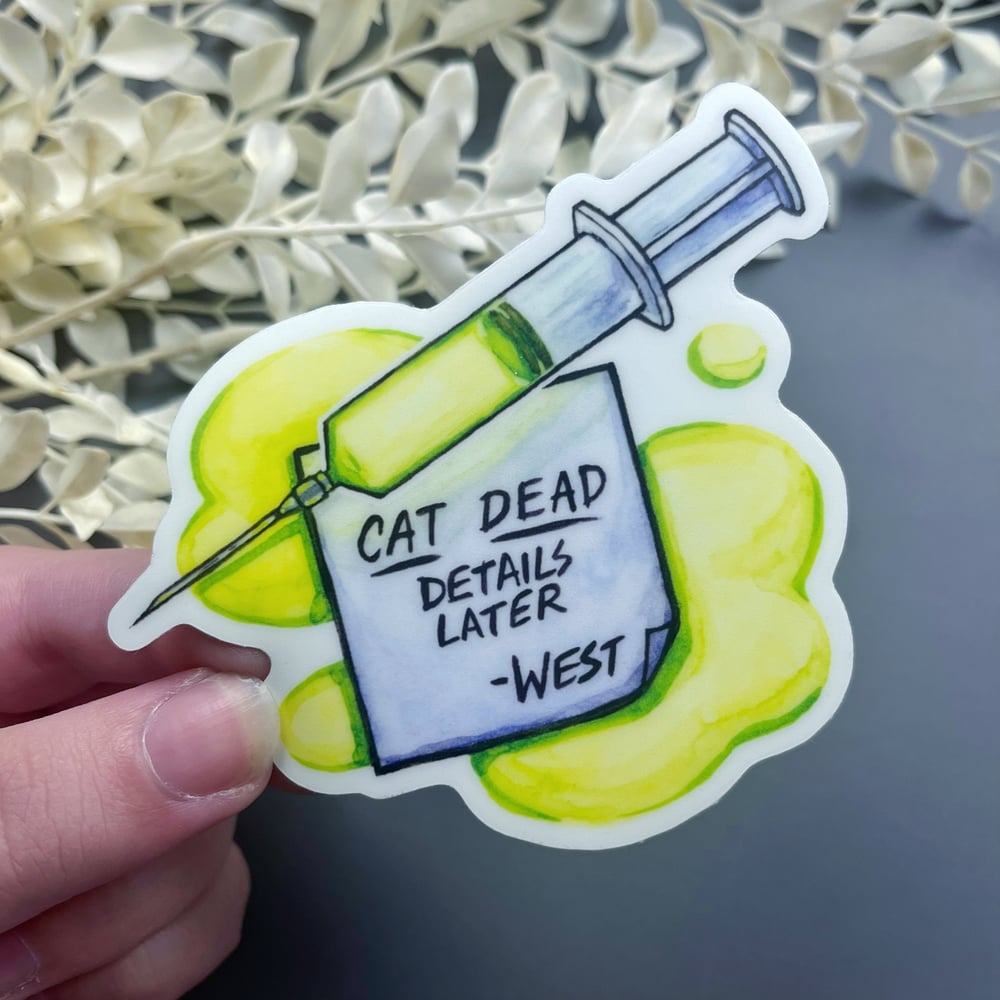 Re-Animator Glow-in-the-Dark Sticker