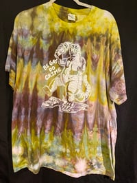 Image 1 of XL Be Gay Do Crime Godzilla Tie Dye Shirt 2