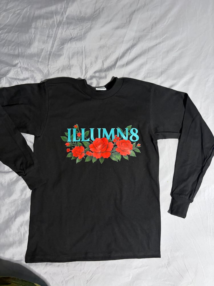 Image of Illumn8 roses long sleeve 