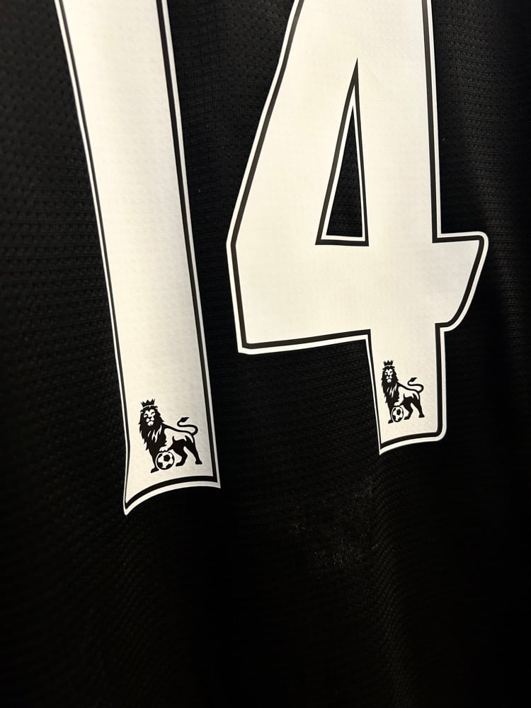 Image of Tottenham Hotspur "MODRIC 14" 2011/12 Long Sleeve Third Shirt + PL patches (XXL)