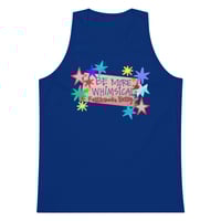 Image 6 of Be More Whimsical Men’s premium tank top