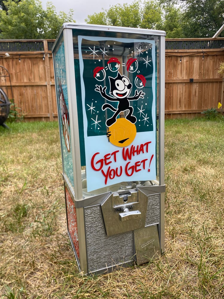 Custom gumball machine