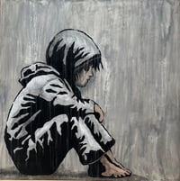 Image 3 of Collaboration piece with DNZUK of his piece "Sneaking Asylum"