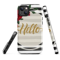 Image 19 of Cygen Divine Designs Hello Tough Case for iPhone®