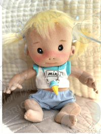 Image 1 of Minni, Little Bitty Sunburned Girl