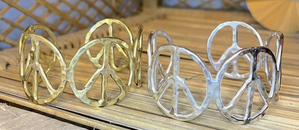 Image of Peace Sign Bracelet 