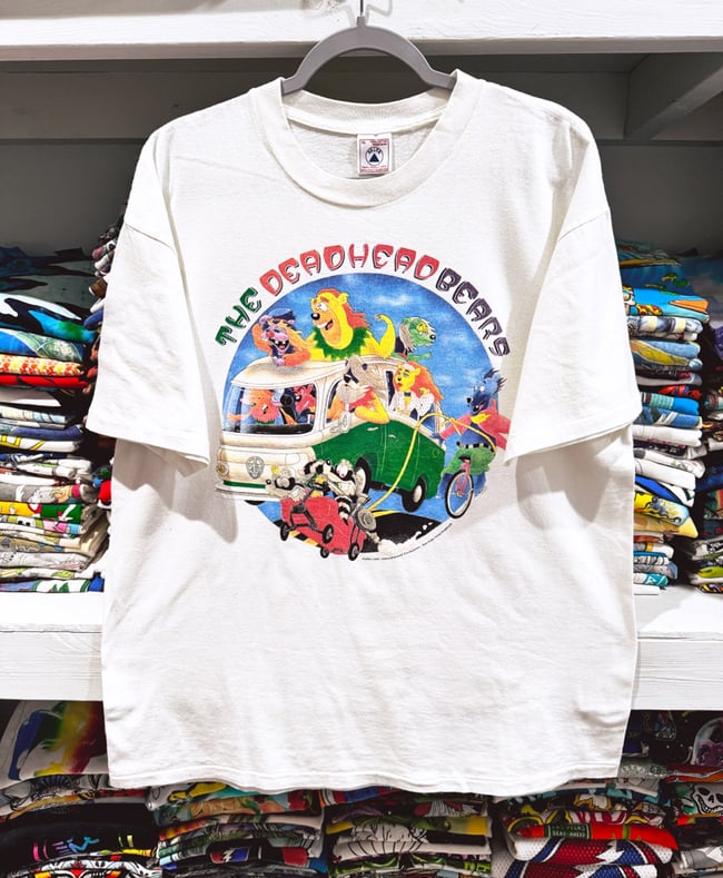 Grateful Dead 1995 ‘Dead Head Bears’ T-Shirt - Size XL
