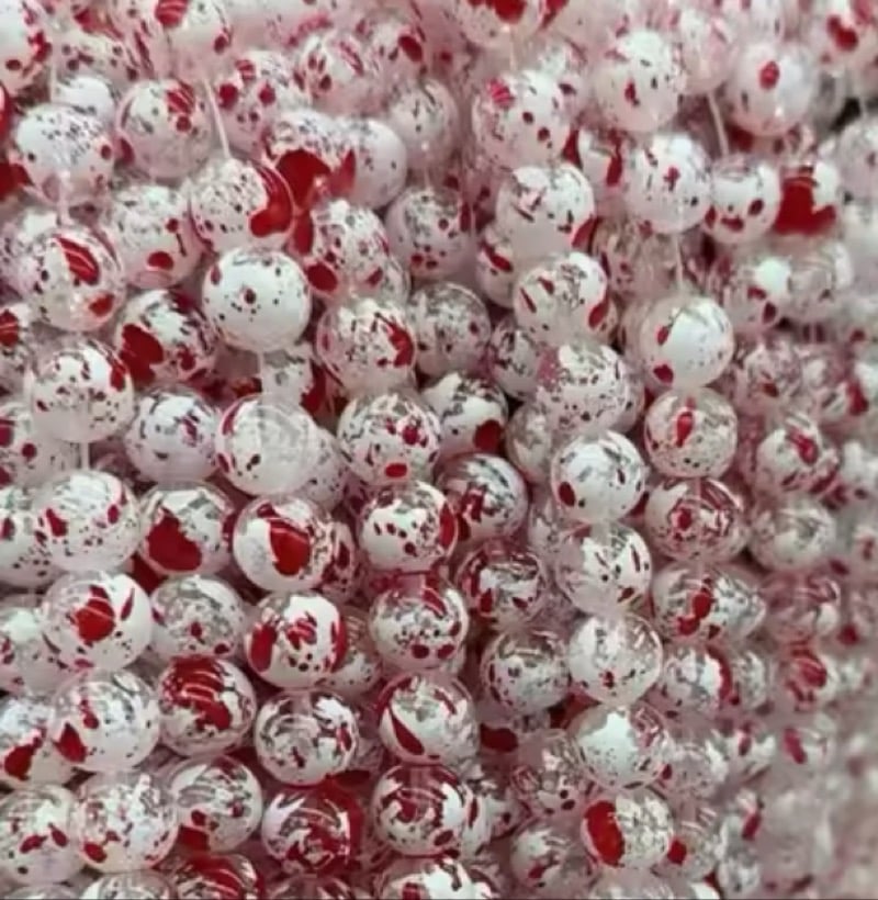 Image of Peppermint Candy Bead #54