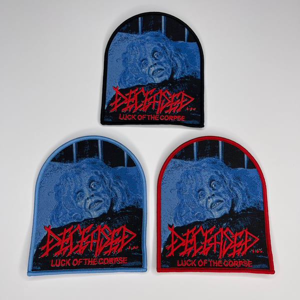 Image of Deceased - Luck Of The Corpse Embroidery On Woven Patch