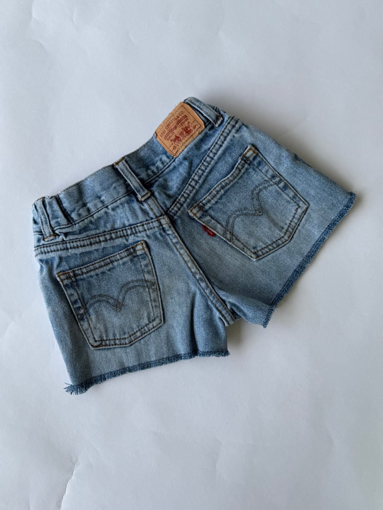 Image of Upcycled  569 Levi's Shorts Size 4T