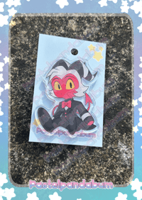 Helluva Boss - Moxxie Acrylic Pin badge
