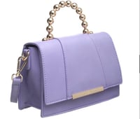 Image 3 of Bead Handle Bag