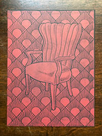 Image 1 of 'So Far So Good' Blood Red Edition Blockprint