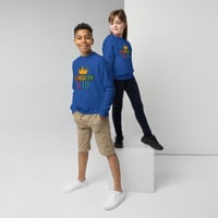 Image 4 of I Can I Am Kingdom Kids Be The Light Youth crewneck sweatshirt