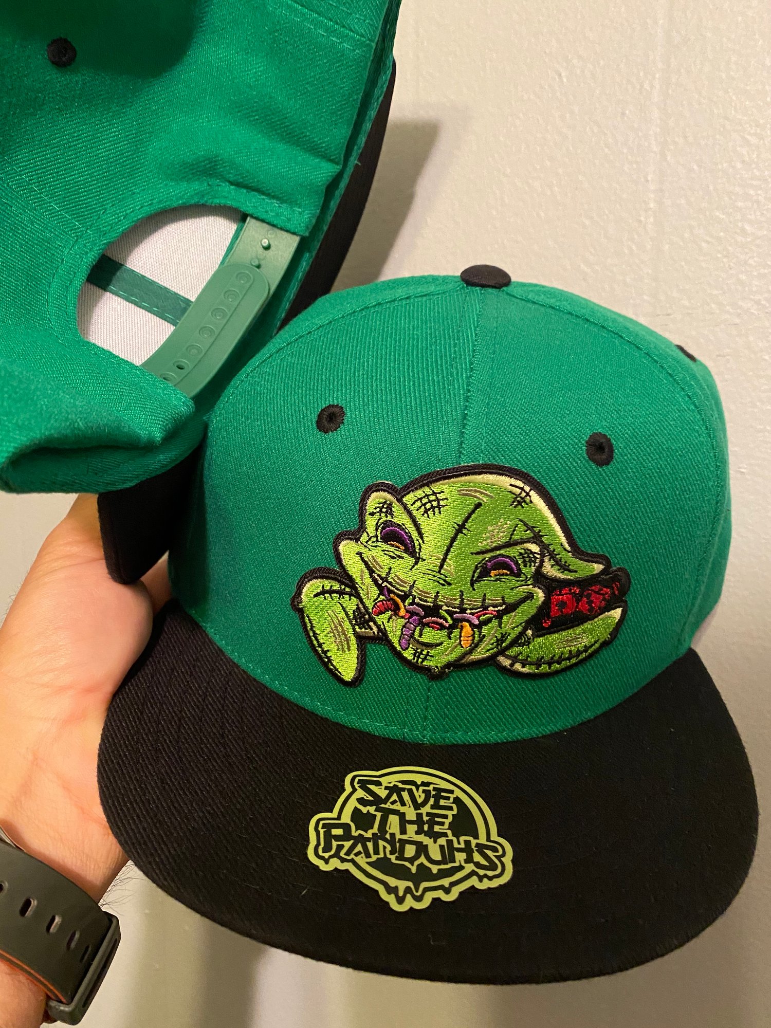 Green Boogie Snapback Hat