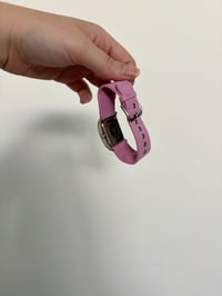 Image 2 of 00s Gossip pink leather watch 