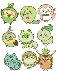 Image 2 of chiikawa binder buddies acrylic charm