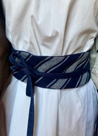 Image 2 of navy blue obi belt