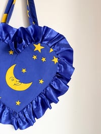 Image 3 of The Midnight Moon Heart Bag - LFW Collection 💙⭐️