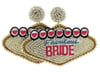 Vegas Sign Bride Earrings 