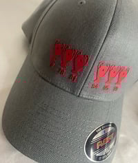Image 2 of European Cup Trophies Grey/Red B/B Cap