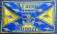 Image 2 of Arsenal/Gunners flag 5x3ft