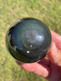 Image 2 of Rainbow Obsidian Sphere #1960