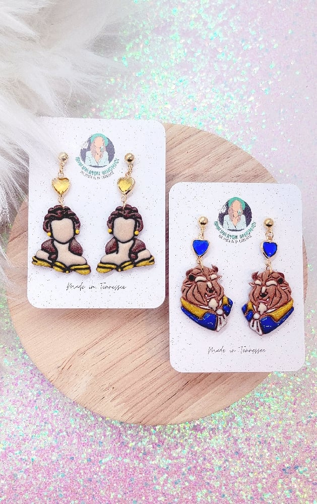 Image of Rose Princess Earrings