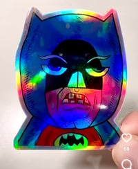 Batman Holographic Sticker