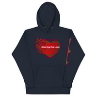 Image 3 of Sharing the Love Unisex Hoodie