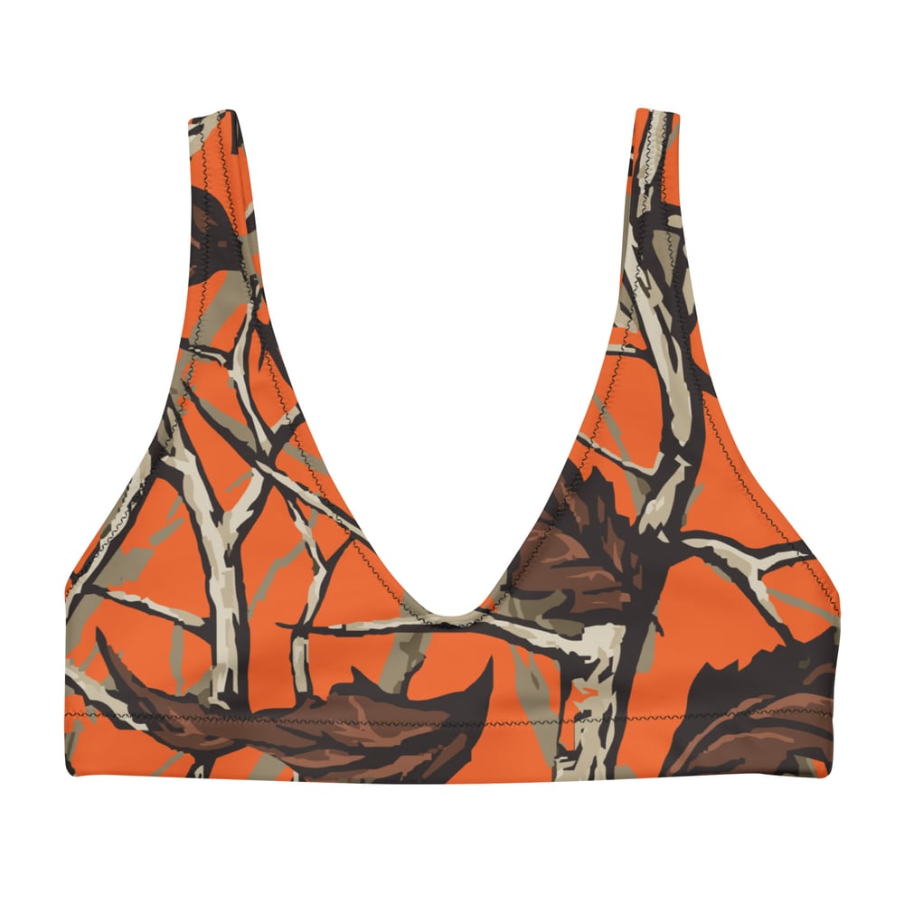 hi-vis padded bikini top