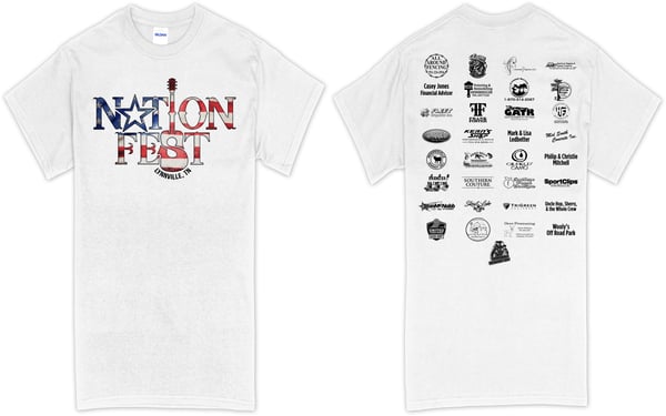 Image of FINAL SALE- NationFest Shirt