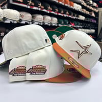 Image 3 of New Era 59Fifty Chrome /Rust / Green UV