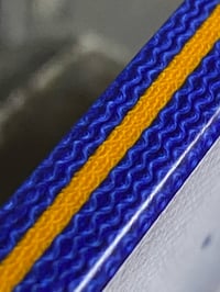 Image 5 of Blue w/ Gold Stripe Canvas G-carta