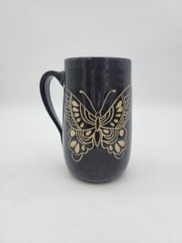 Image 1 of Black Butterfly Mug 