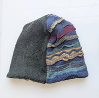 Image 4 of Upcycled Reversible Beanie Cotton Blend 30